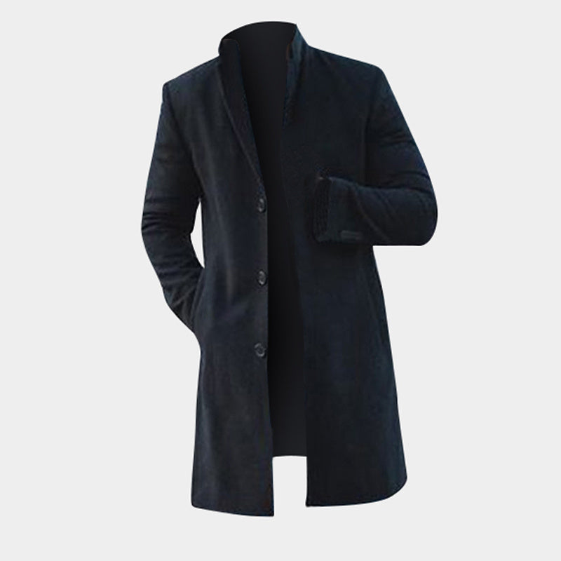 Fashion Autumn Men's Trench Long Jacket