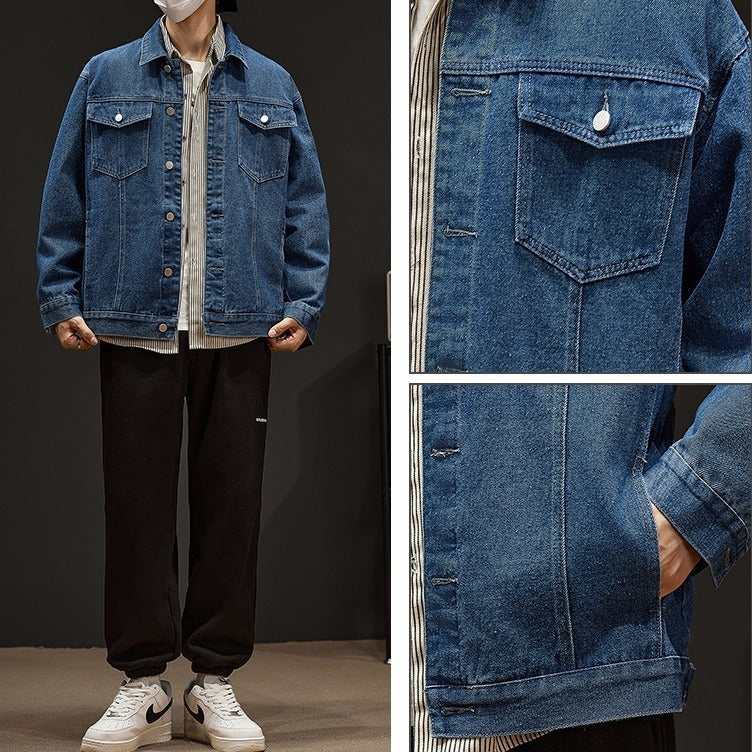 Autumn warm Denim Jacket