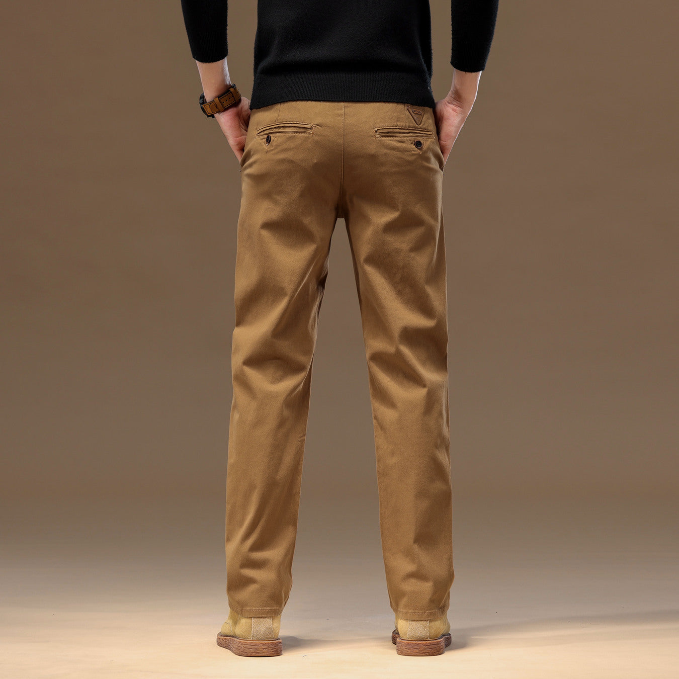 Men's Loose Straight Casual Trousers