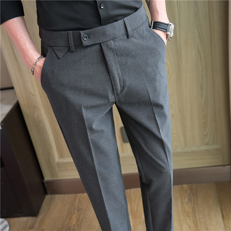 British style men formal pants