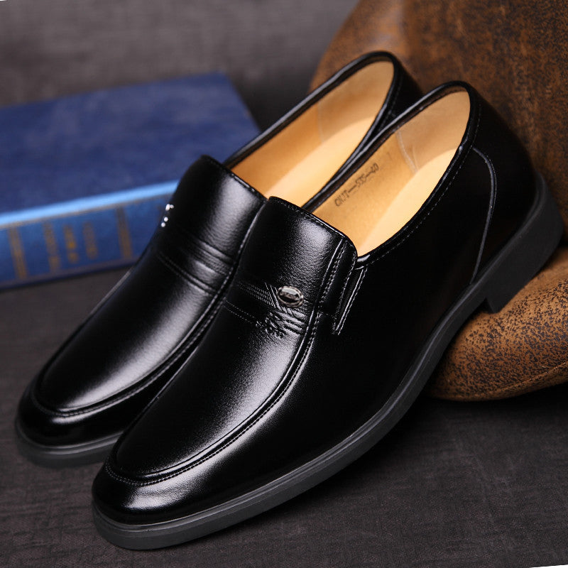 British men leather shoes