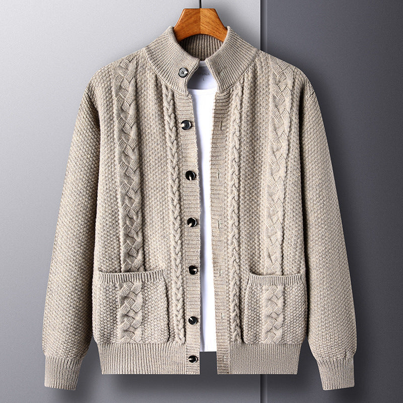 Autumn men Warm Cardigan