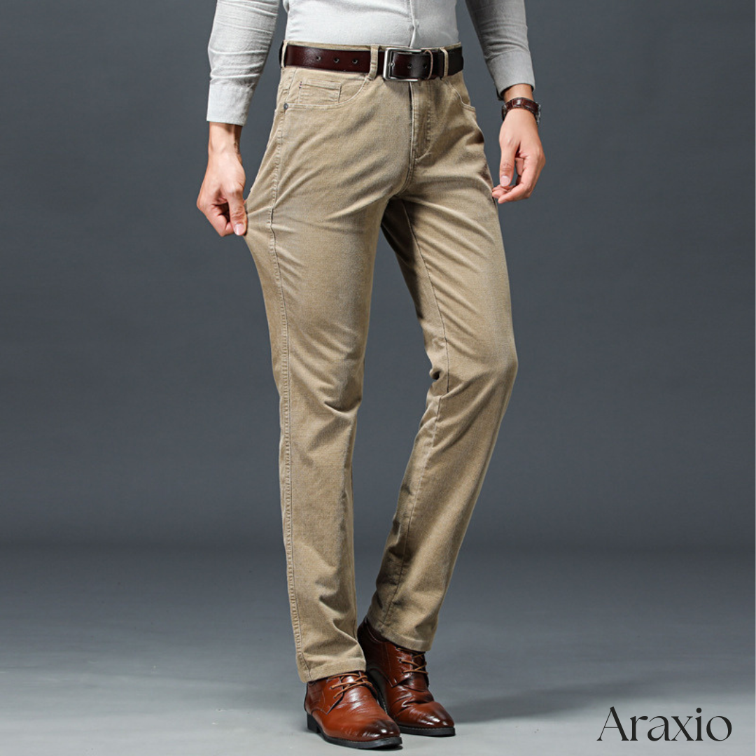 Casual Corduroy Men Pants