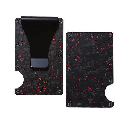 Carbon Fiber Slim Credit Card Holder Wallet for Men