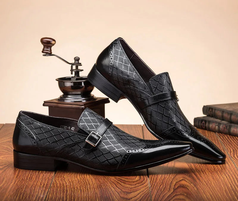 Luxury Men Loafers Dress Moccasins