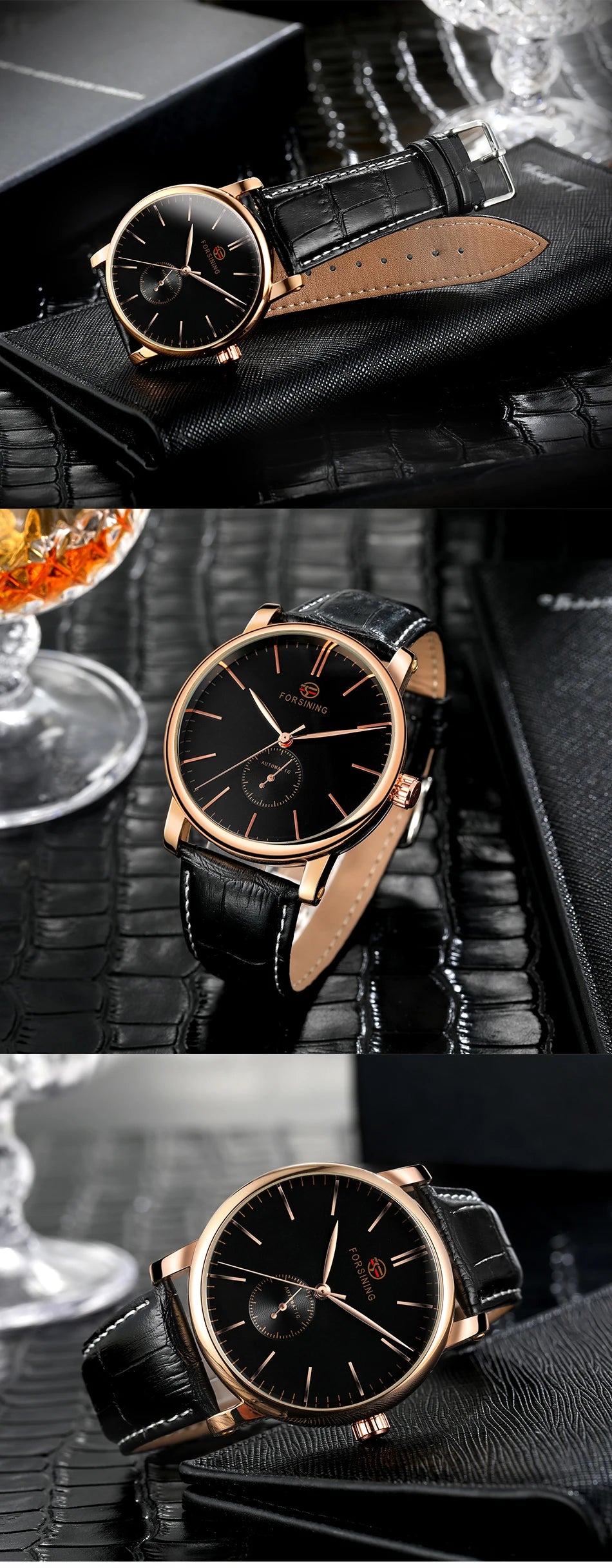 Luxury mechanical men watch