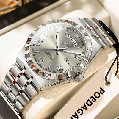 POEDAGAR Luxury Men business Wristwatch