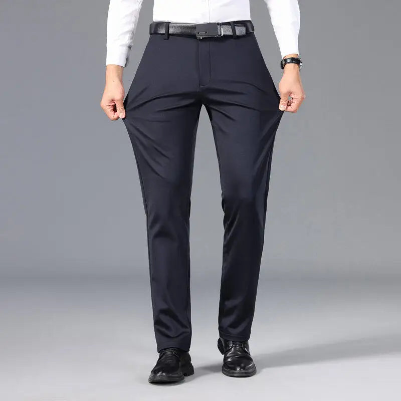 Men's stretch casual suit pants