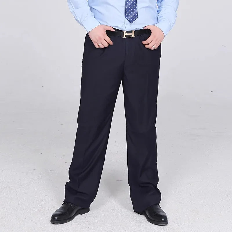 Class Black Men's Suit Pants