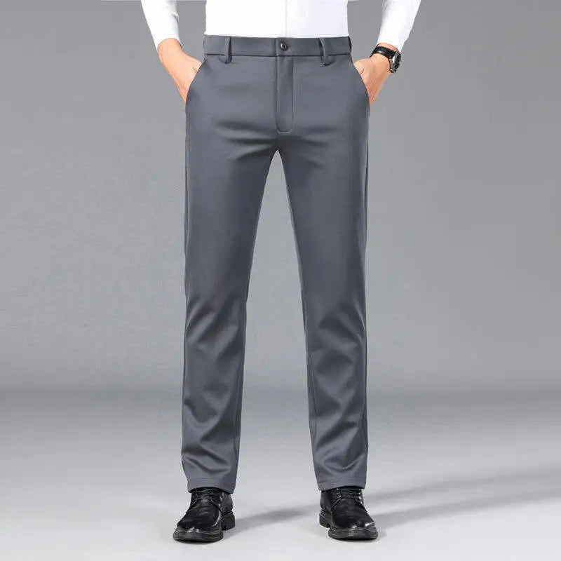 Men's stretch casual suit pants