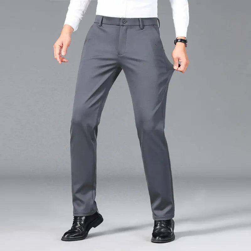 Men's stretch casual suit pants