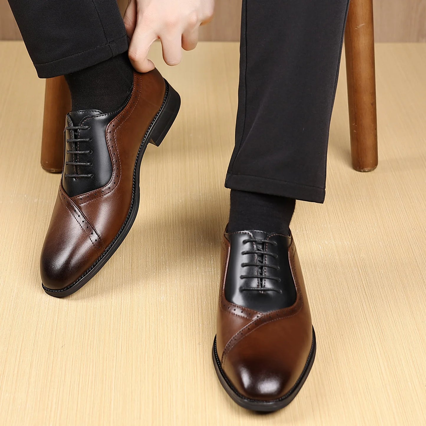 Men's Business leather shoes