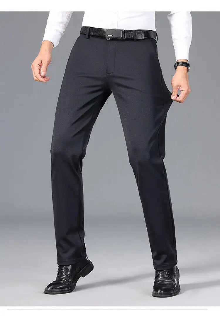 Men's stretch casual suit pants