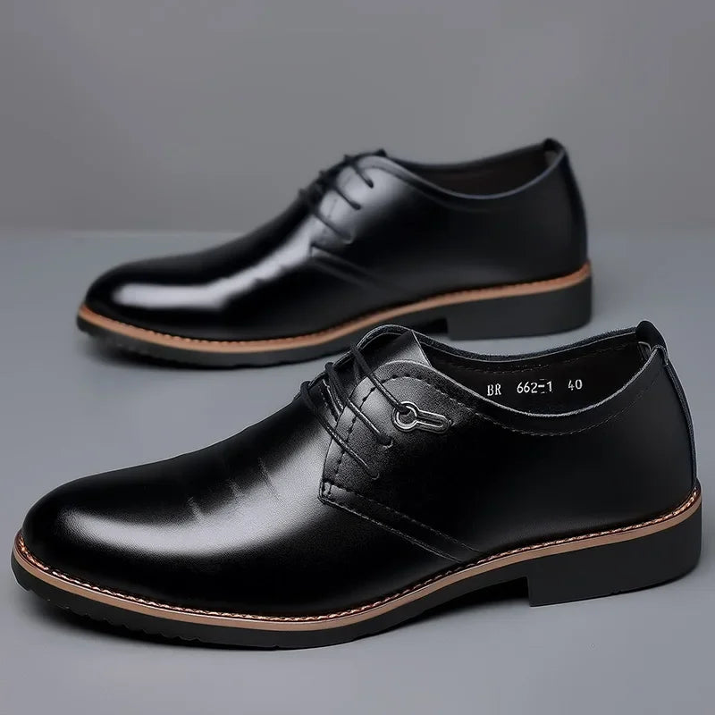 High Quality Leather Formal Men Dress Shoes