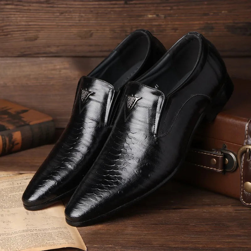 Leather Luxury Men Dress shoes