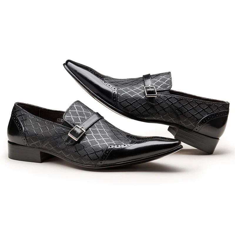 Luxury Men Loafers Dress Moccasins