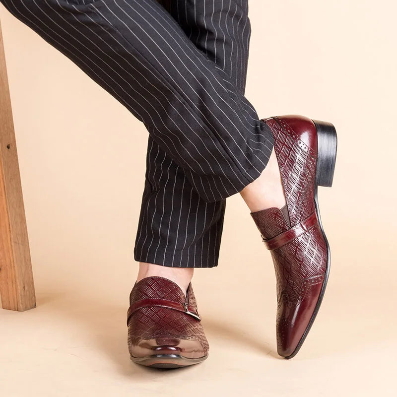Luxury Men Loafers Dress Moccasins