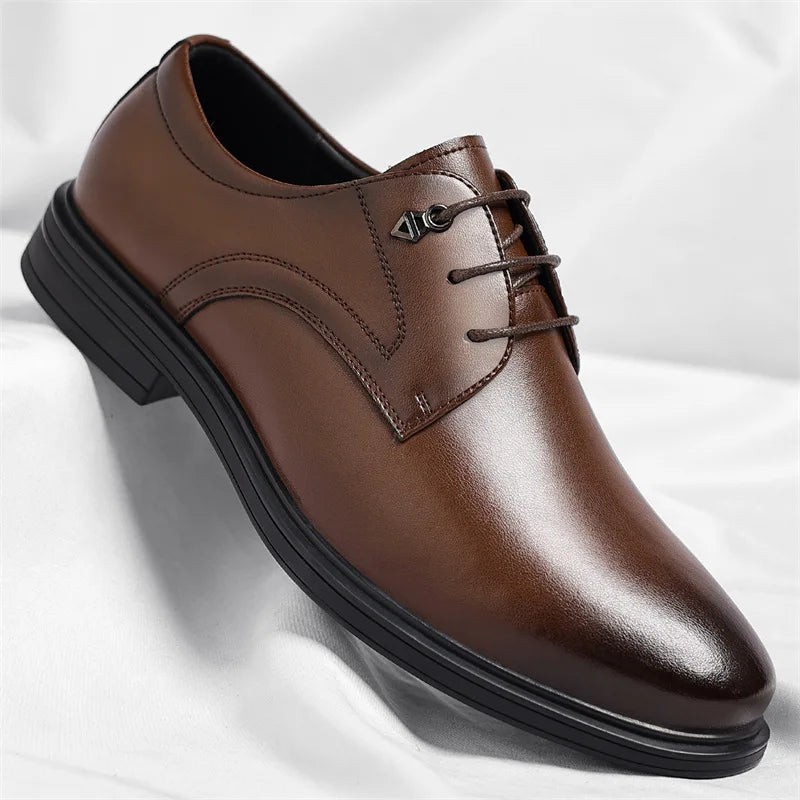 Formal business men leather shoes