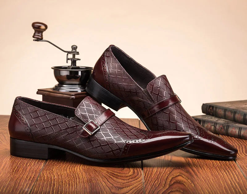 Luxury Men Loafers Dress Moccasins