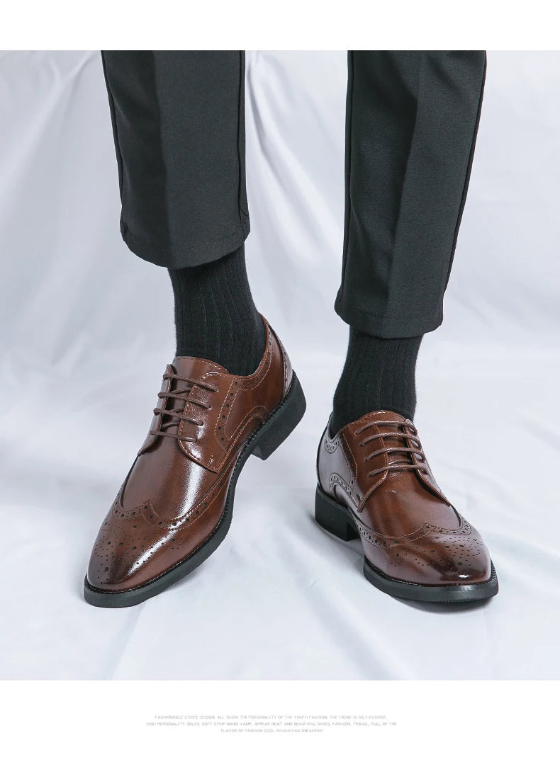 Comfortable Leather Formal Dress Shoes