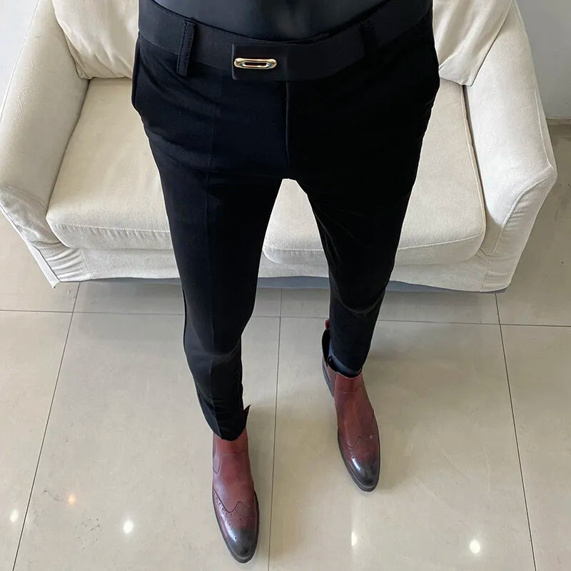 Men Formal Business Office suit pants