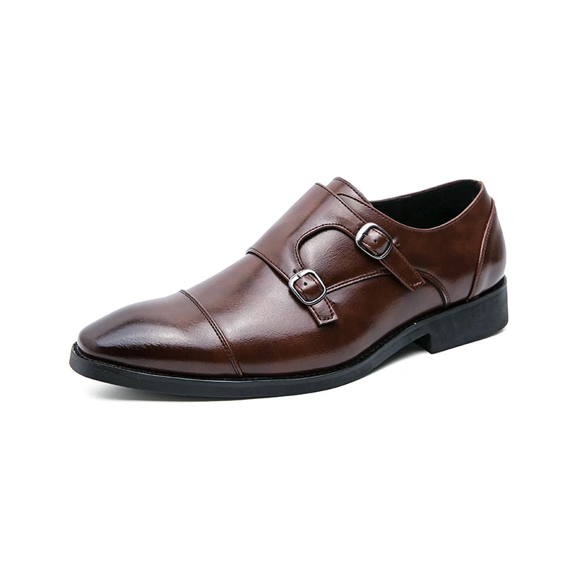 Men's Leather Office Business Shoes