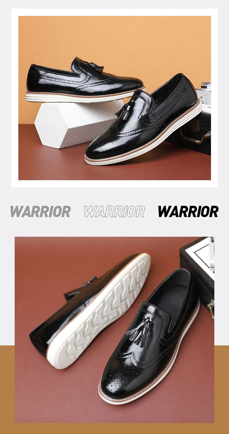 British Business Formal Men's Leather Shoes