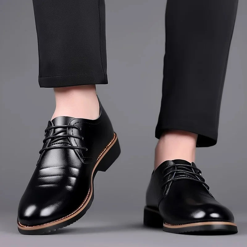 High Quality Leather Formal Men Dress Shoes