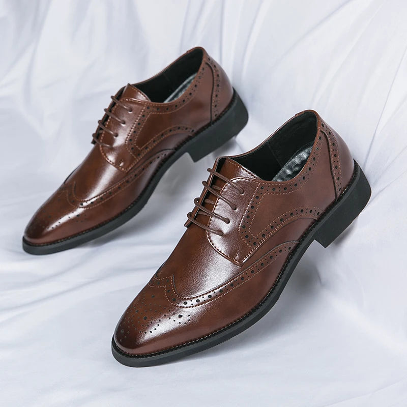 Comfortable Leather Formal Dress Shoes