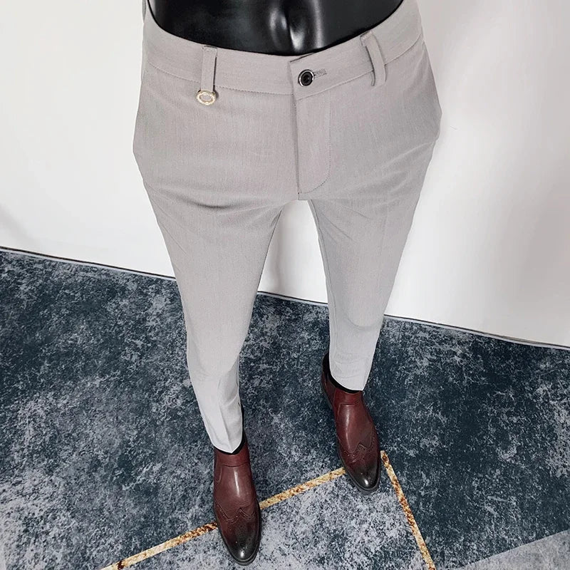Casual Formal Men Suit Pants