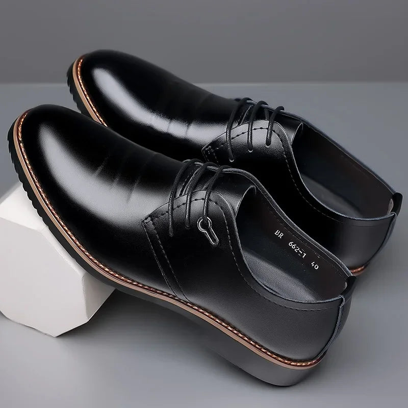 High Quality Leather Formal Men Dress Shoes