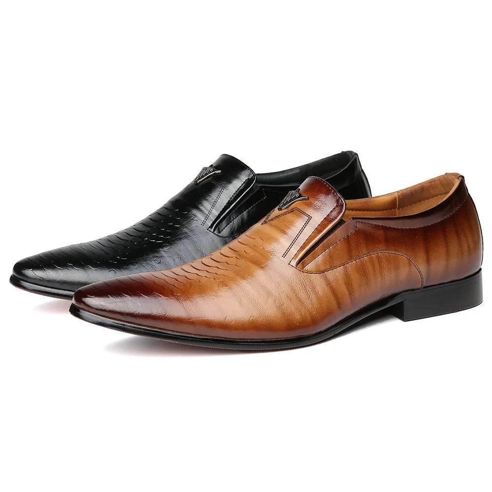 Leather Luxury Men Dress shoes