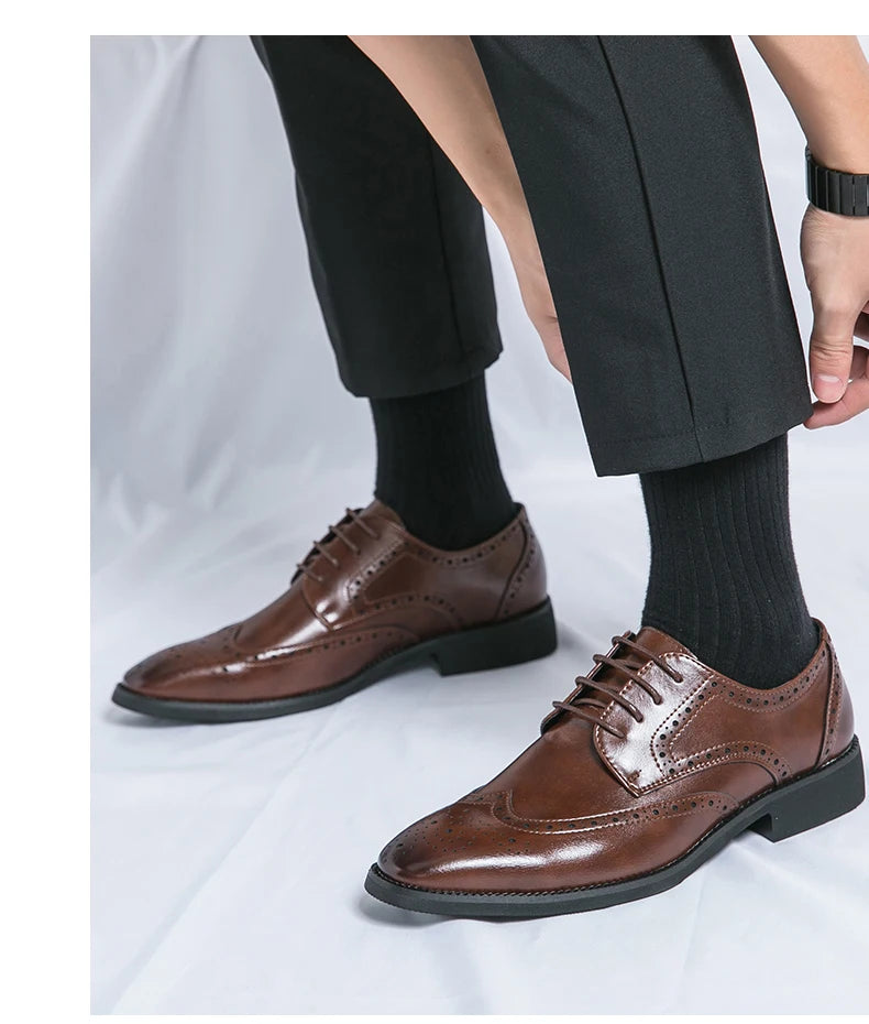 Comfortable Leather Formal Dress Shoes