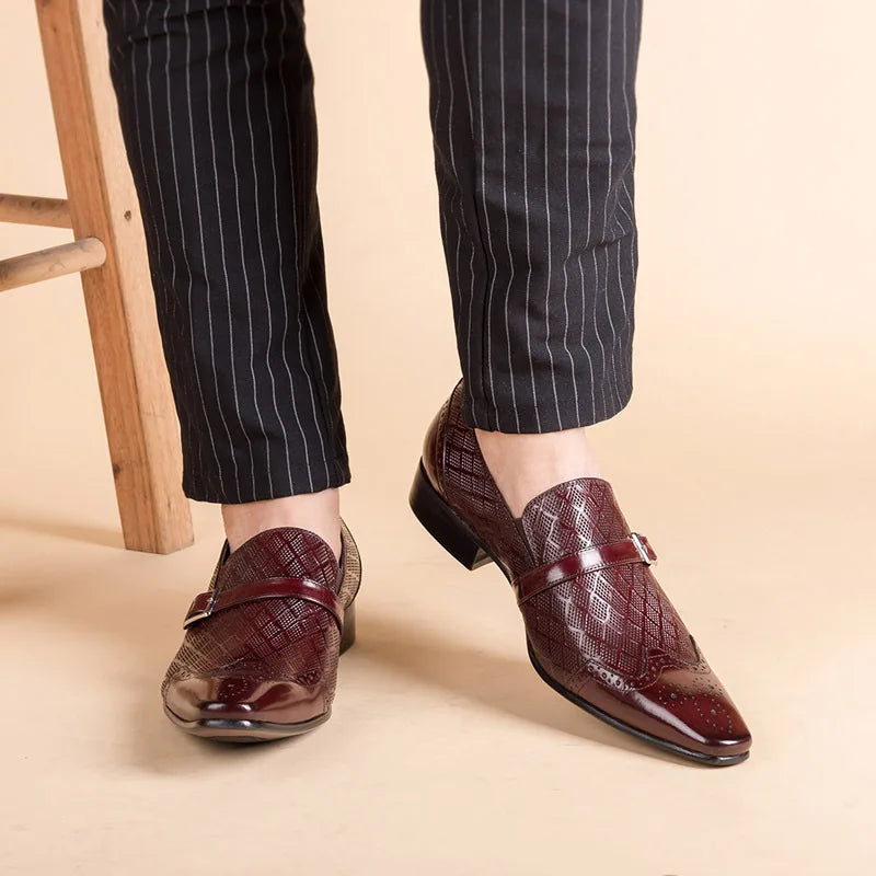 Luxury Men Loafers Dress Moccasins