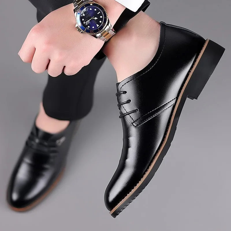 High Quality Leather Formal Men Dress Shoes