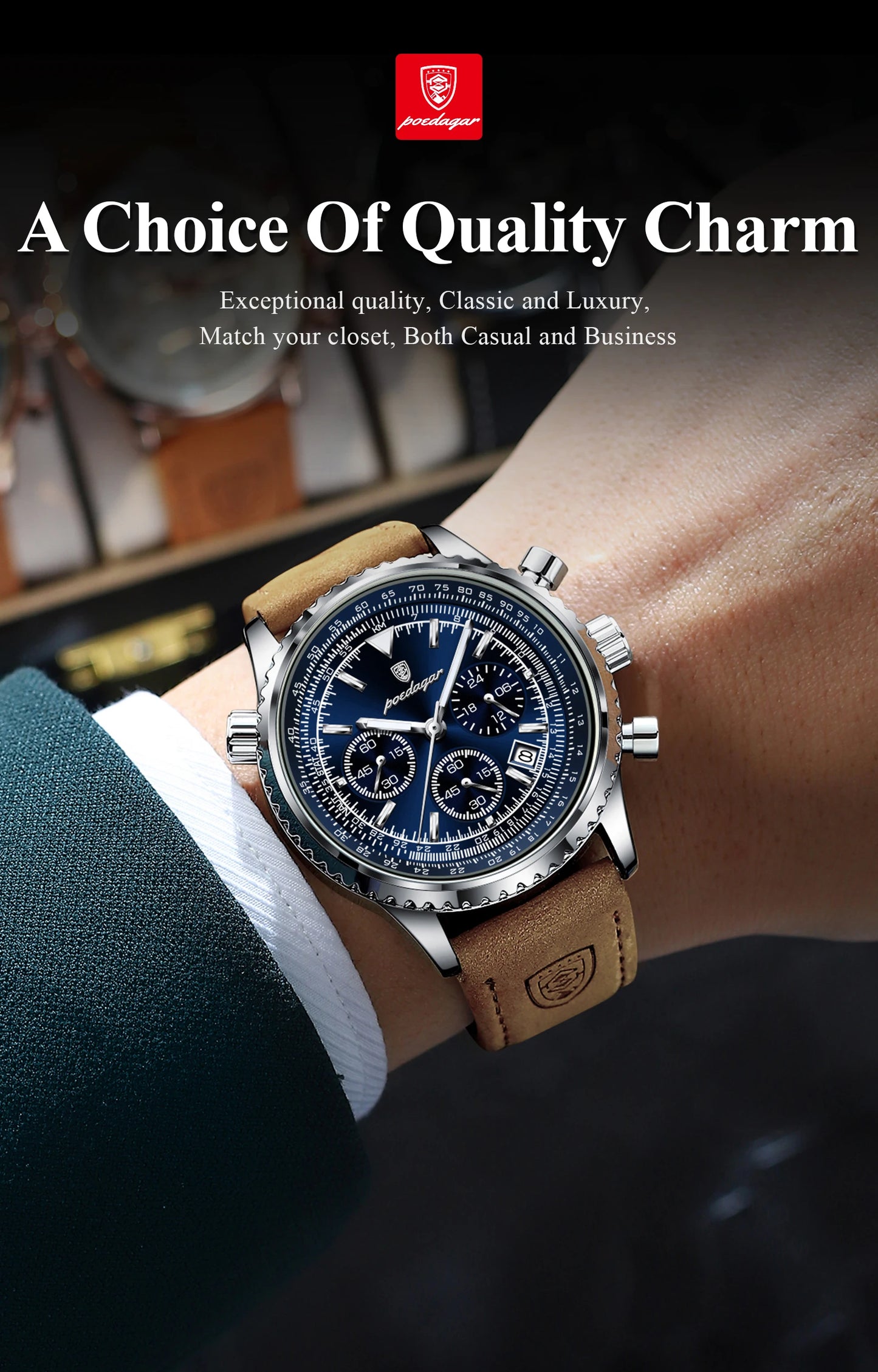 Business Luxe Men Quartz Watch