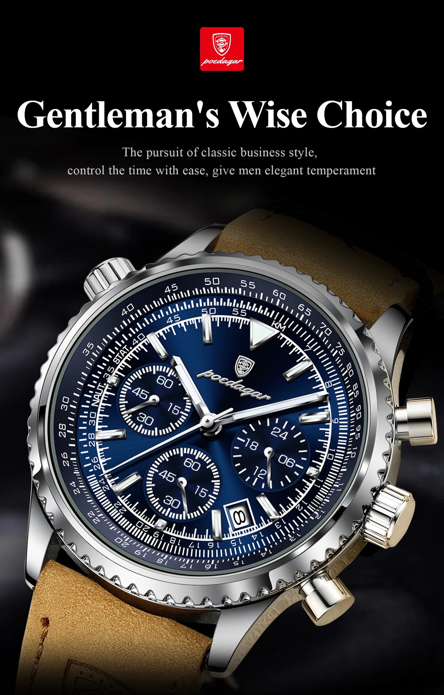 Business Luxe Men Quartz Watch