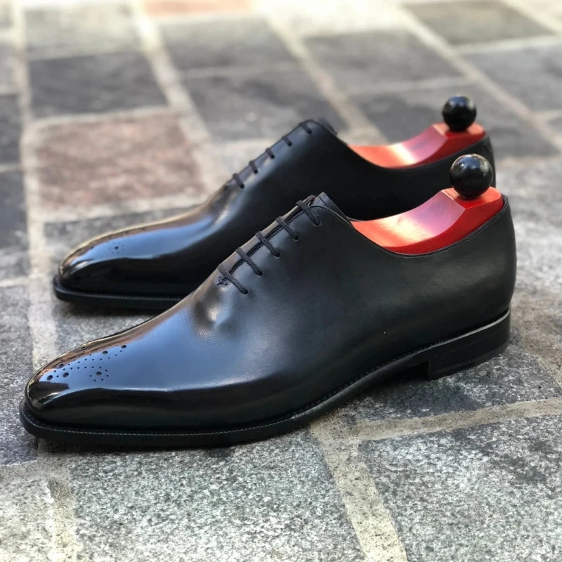 Men Formal Black business leather shoes