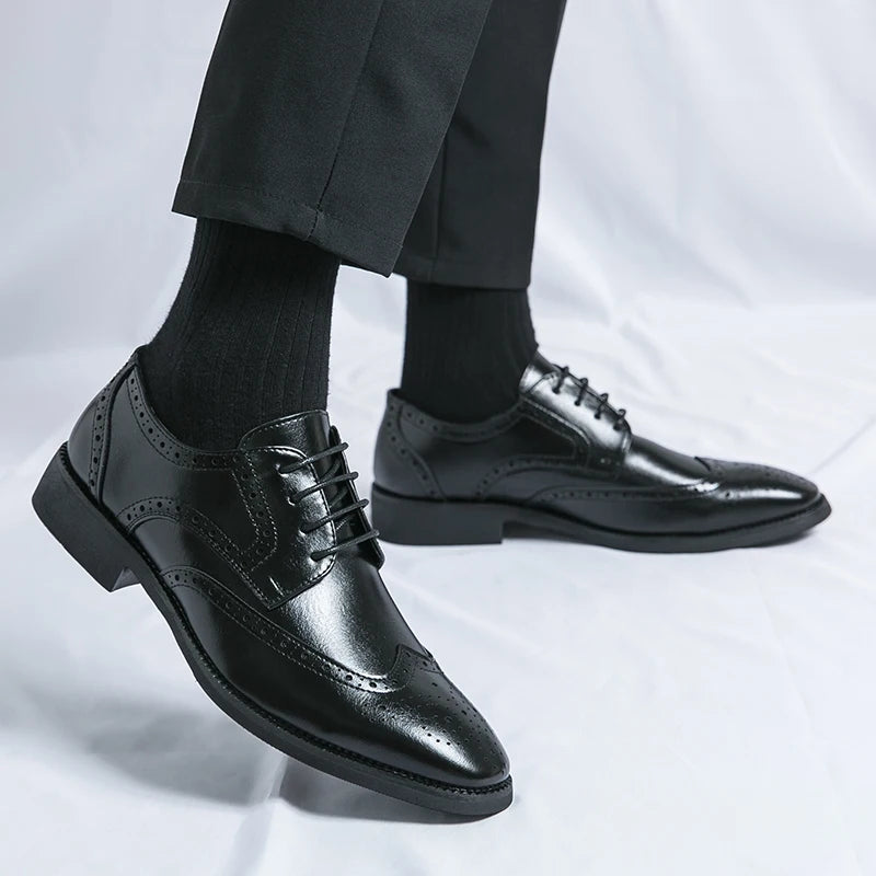 Comfortable Leather Formal Dress Shoes