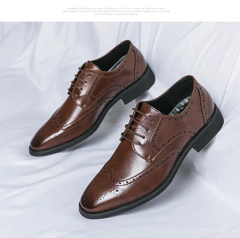 Comfortable Leather Formal Dress Shoes
