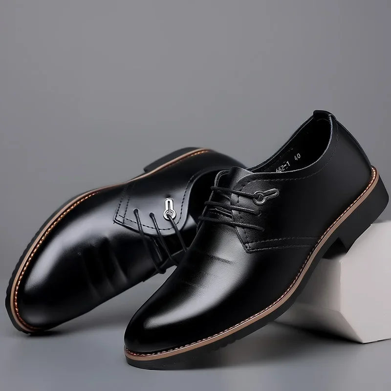 High Quality Leather Formal Men Dress Shoes
