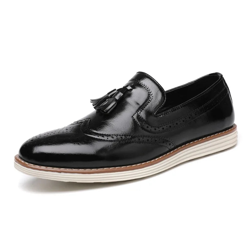 British Business Formal Men's Leather Shoes
