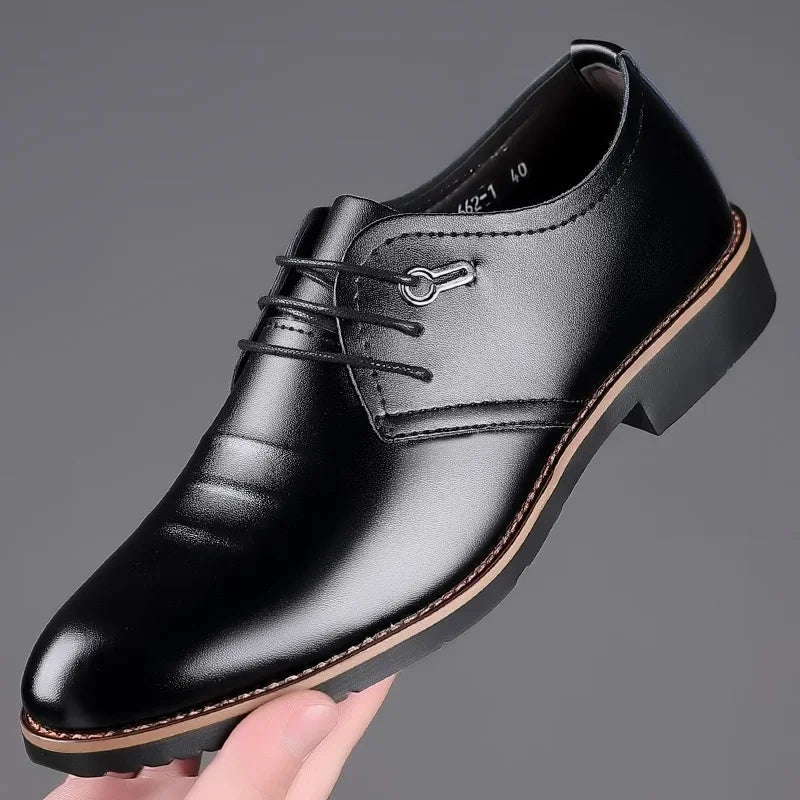 High Quality Leather Formal Men Dress Shoes
