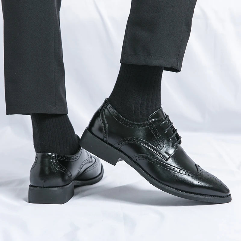 Comfortable Leather Formal Dress Shoes