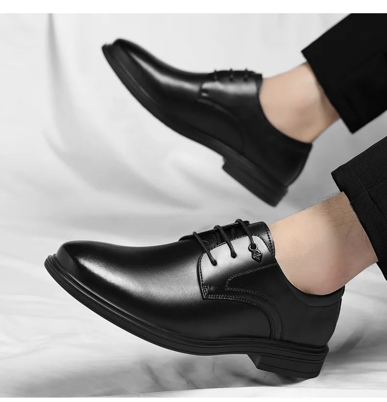 Formal business men leather shoes