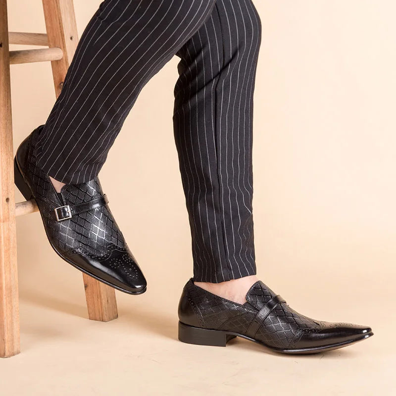 Luxury Men Loafers Dress Moccasins