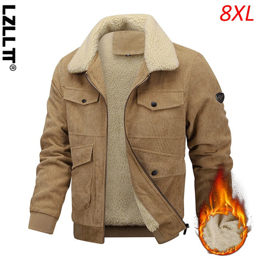 Winter Men Fleece Casual Jacket