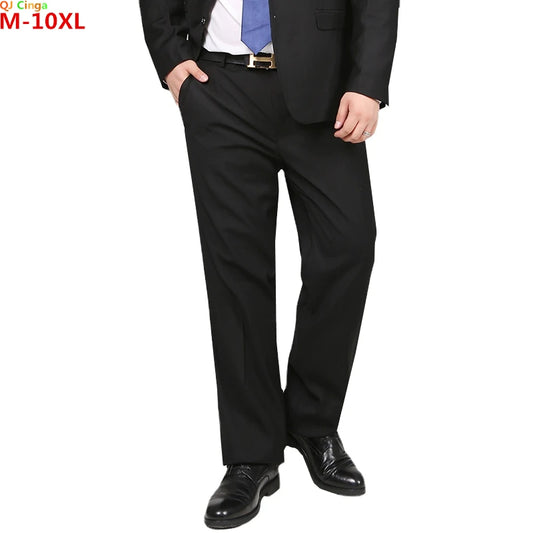 Class Black Men's Suit Pants