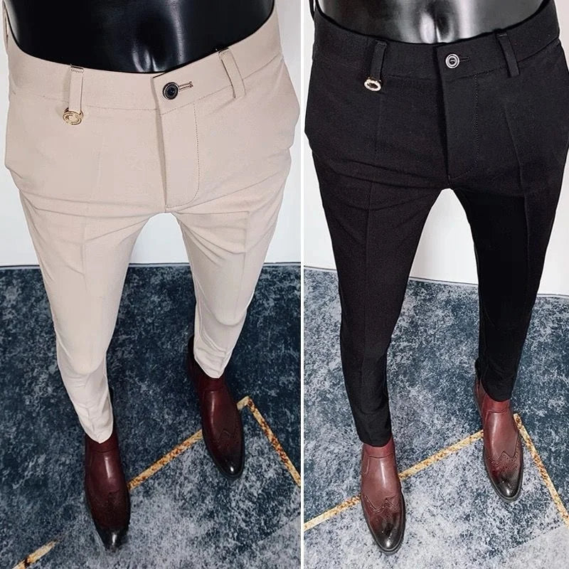Casual Formal Men Suit Pants