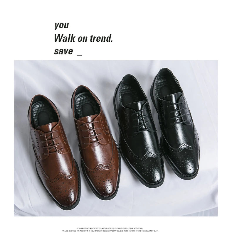 Comfortable Leather Formal Dress Shoes